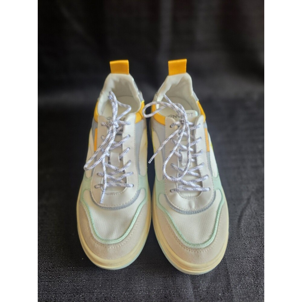 Oncept Porto Low Top Sneaker Size 7.5 Anthropologie Blue Viper NWOB